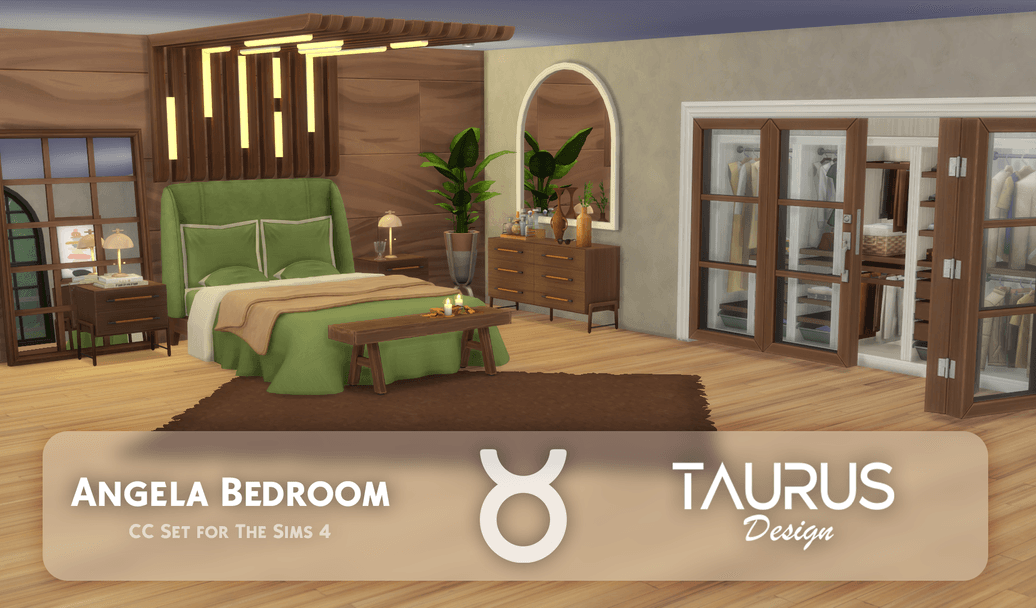 Скриншот мода Набор мебели для спальни Angela Bedroom